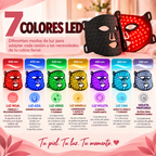 Máscara facial LED con Terapia de Luz para la Cara y la Piel